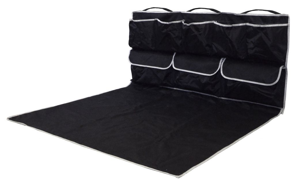 Ochranná deka do kufru s kapsami - 110 x 100 x 50 cm