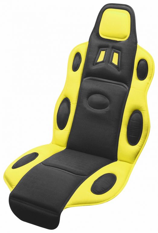 Compass Potah sedadla Race - univerzální, černo/žlutý