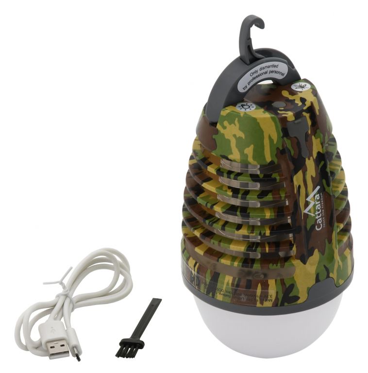 Cattara Pear Army Svítilna s elektronickým lapačem hmyzu 13179