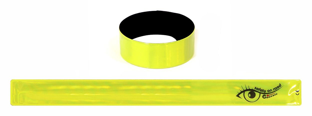 COMPASS Reflexný opasok Roller S.O.R., žltý