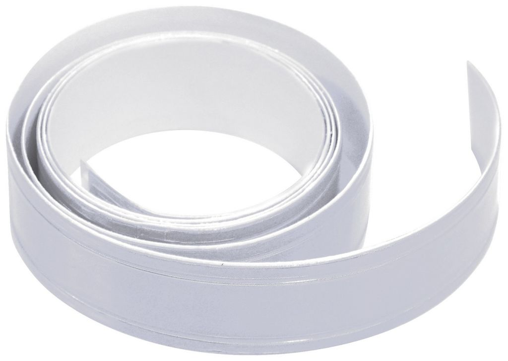 Compass Samolepící páska reflexní, 2 x 90 cm, stříbrná