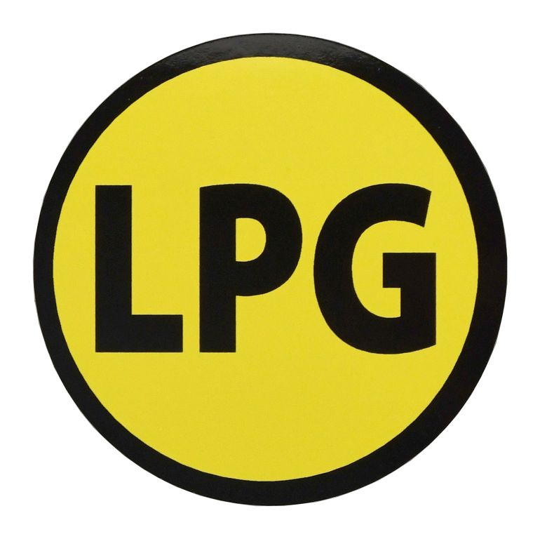 Samolepka LPG (70 mm)