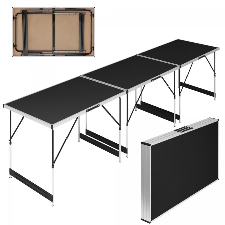 MIADOMODO® Multifunkční stůl - sada 3 kusů, 100 x 60 cm