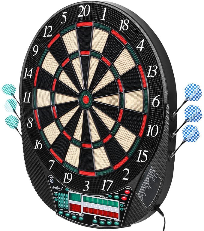 Darts electronic cu săgeți pentru 16 jucători + 12 săgeți