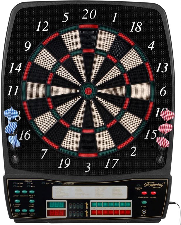 Darts electronic pentru 16 jucători + 12 săgeți