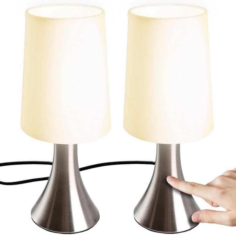 Jago Sada 2 kusů stolní lampa s dotykovým stmíváním