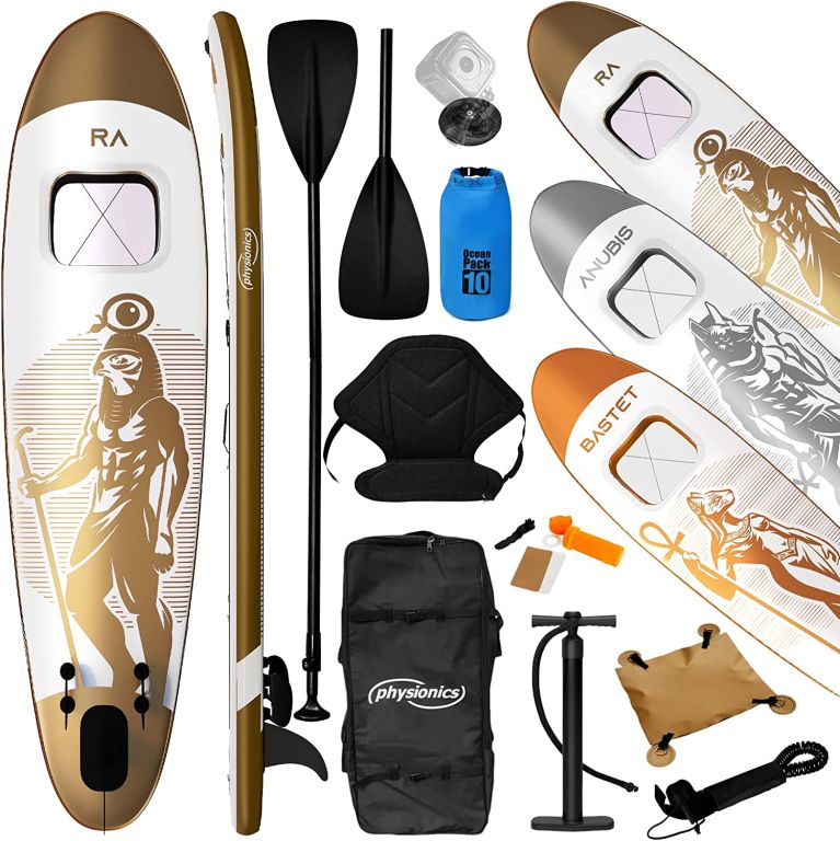 PHYSIONICS Nafukovací paddleboard, bůh Ra, 305 cm