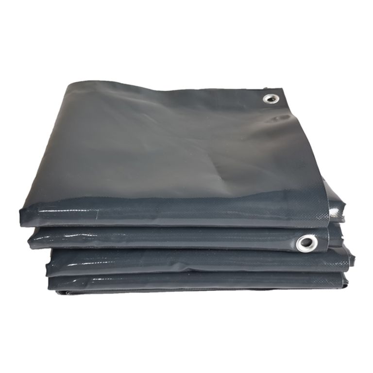 JAGO Plachta 650 g/m², hliníkové oká, antracit, 4 x 7 m