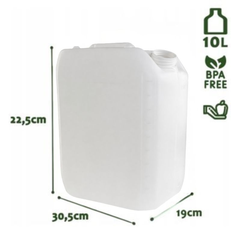 Kanister na vodu, 10 l bez viečka