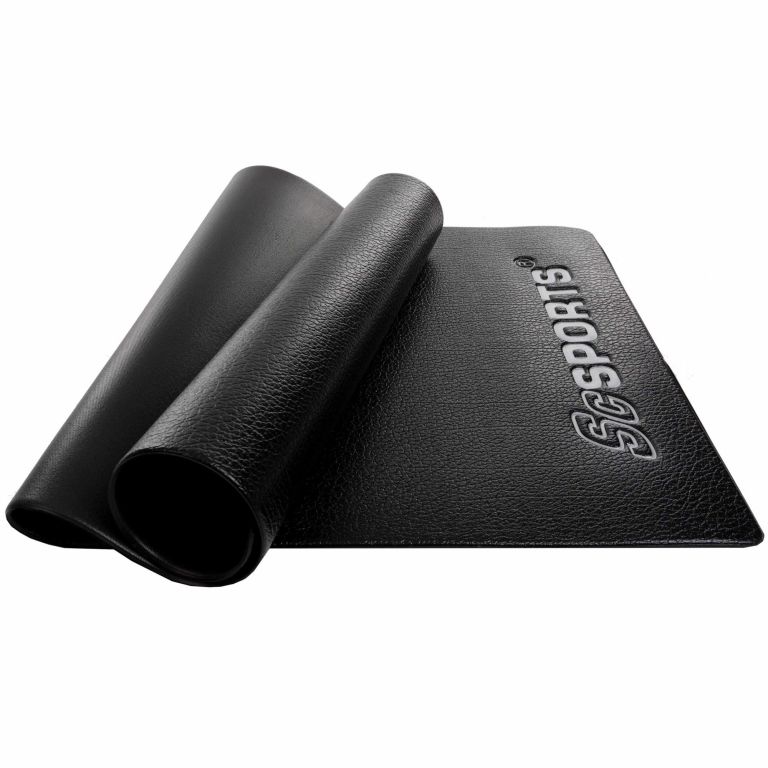 SC SPORTS Ochranná podložka pod fitness stroje 160x80, černá