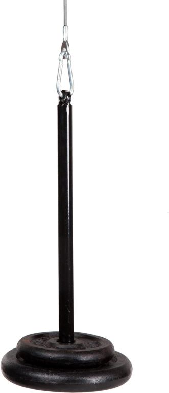 Stropná kladka ScSPORTS, čierna