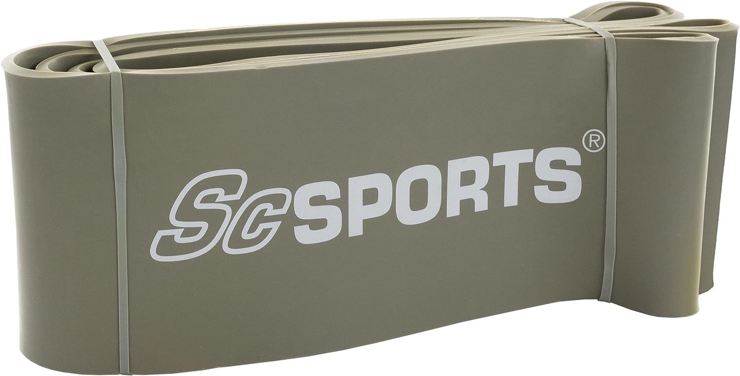 ScSPORTS posilňovacia guma, 200 cm, sivá