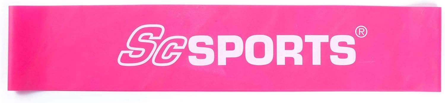 ScSPORTS odporová guma, 4 kg, růžová