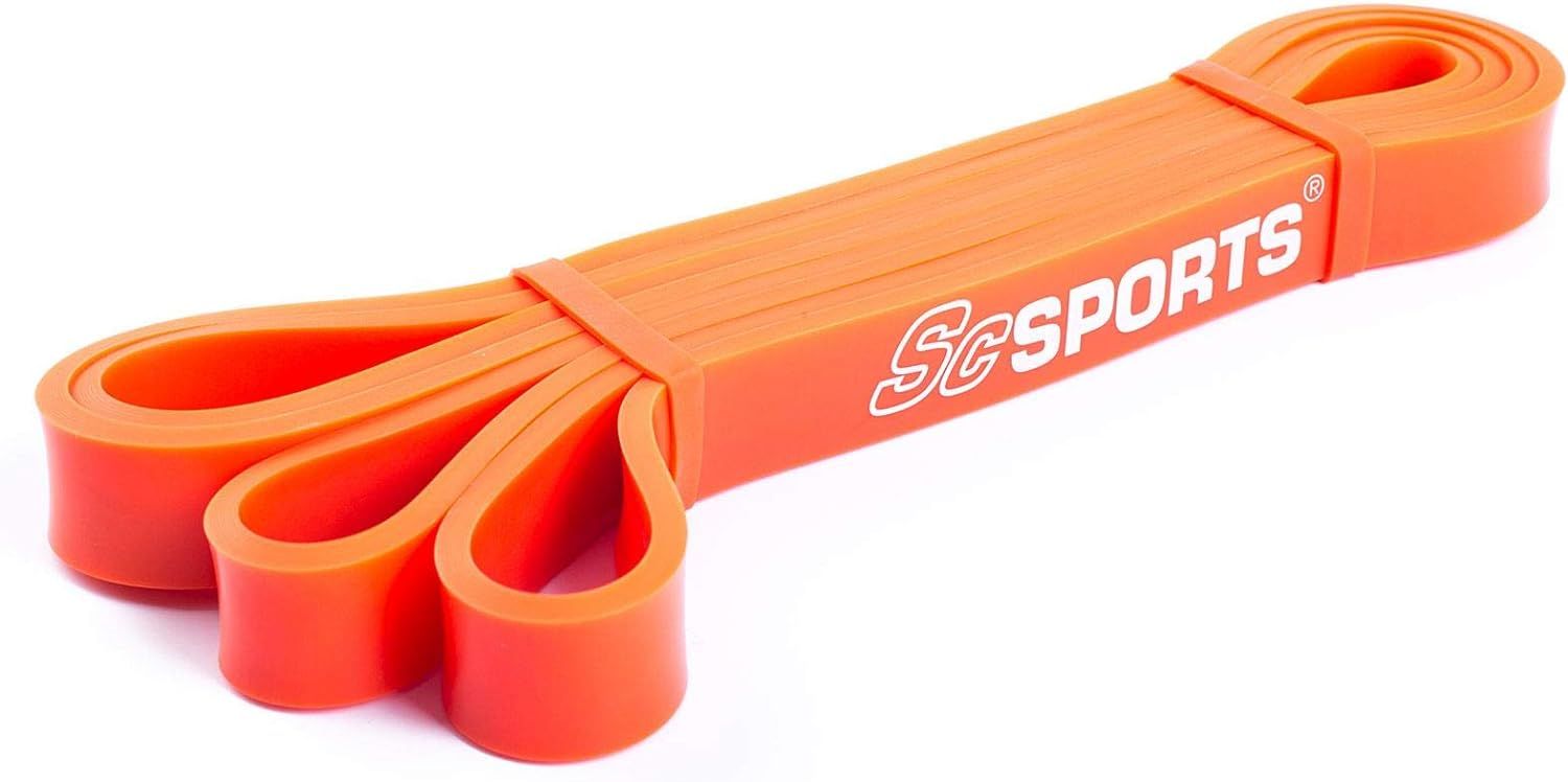 ScSPORTS odporová guma 2,1 cm, oranžová