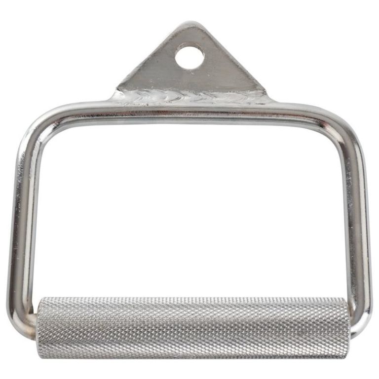 Jednoruční úchop na kladku, otočný, ocel, rýhovaný povrch