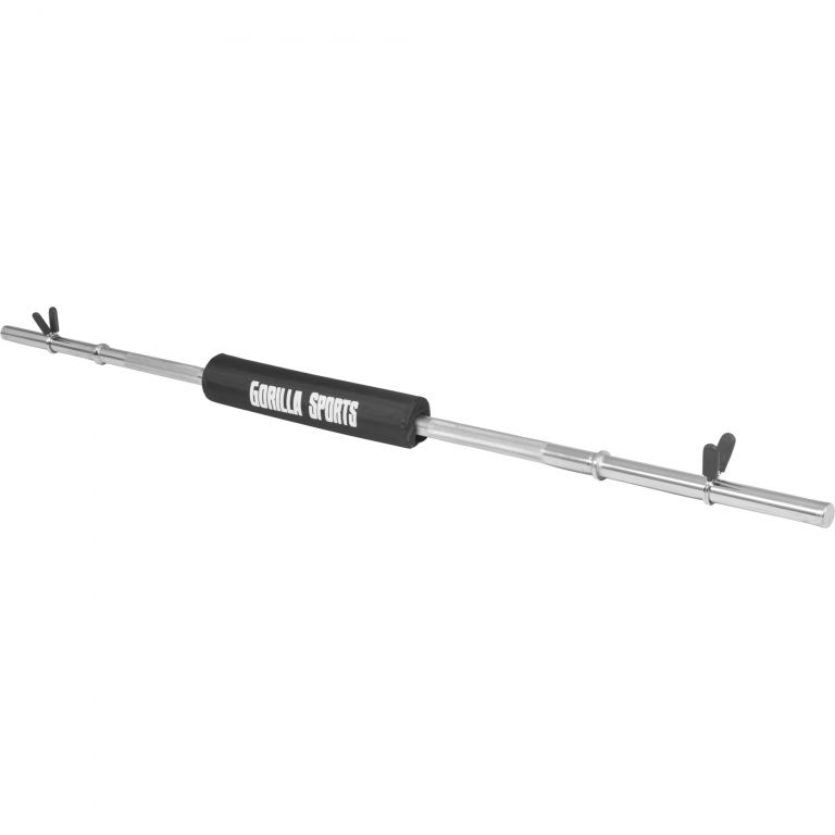 Gorilla Sports Erősítő rúd alátét + rugózár 170 cm