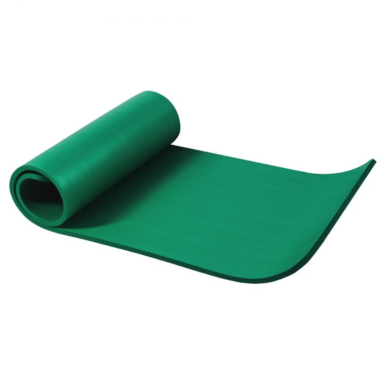 Gorilla Sports Podložka na jogu, 190 x 60 cm, zelená