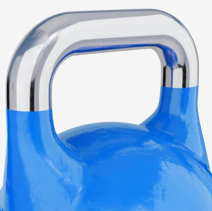 Gorilla Sports Súťažný kettlebell, modrý, 12 kg