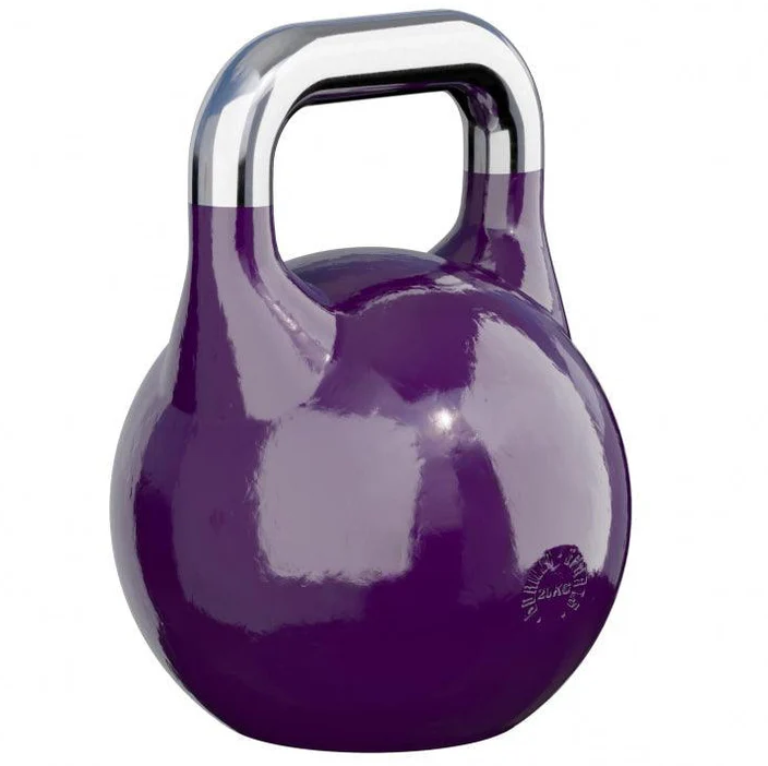 Gorilla Sports Súťažný kettlebell, fialový, 20 kg