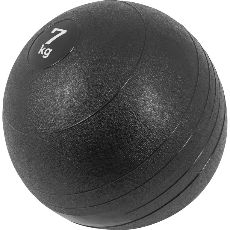 Levně Gorilla Sports Slamball medicinbal, černý, 7 kg