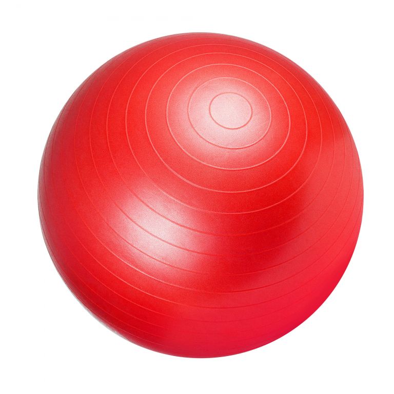 Gorilla Sports Gymnastická lopta, 55 cm, červená