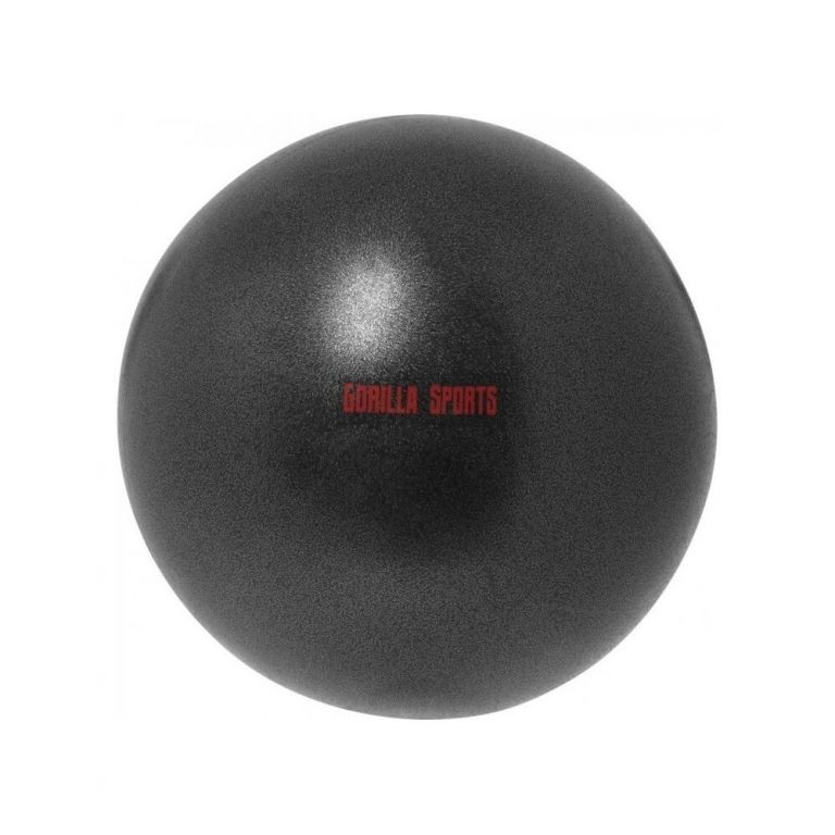 Gorilla Sports Pilates míč, 22 cm, černý