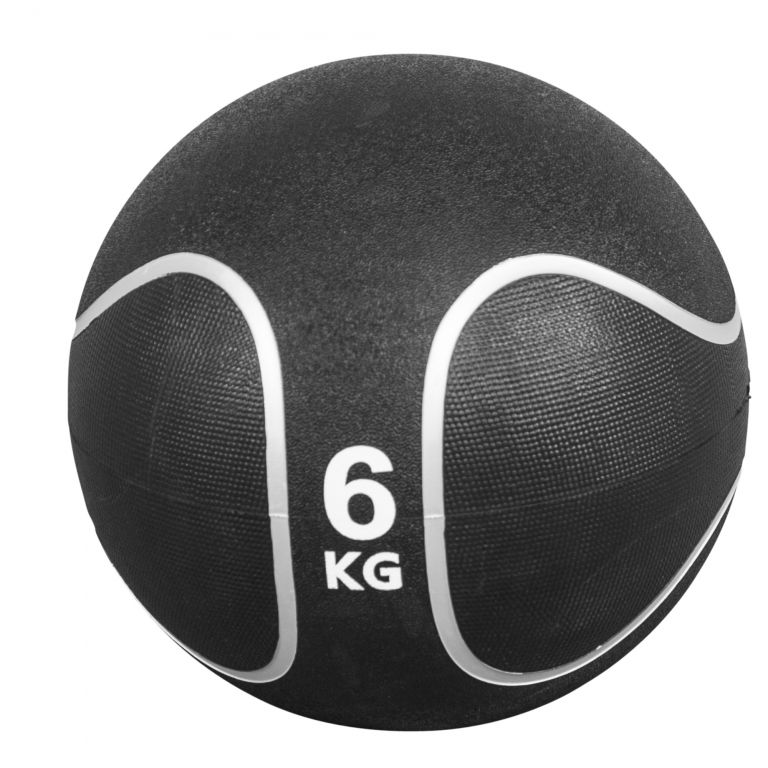 Gorilla Sports Medicinlabda gumi fekete 6 kg