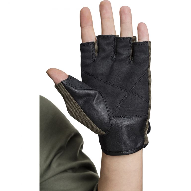 Gorilla Sports Tréningové rukavice, khaki, S