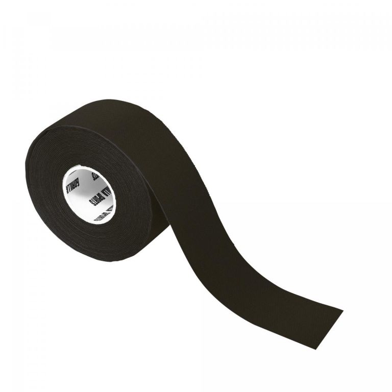 Gorilla Sports Tejpovací páska, černá, 2,5 cm