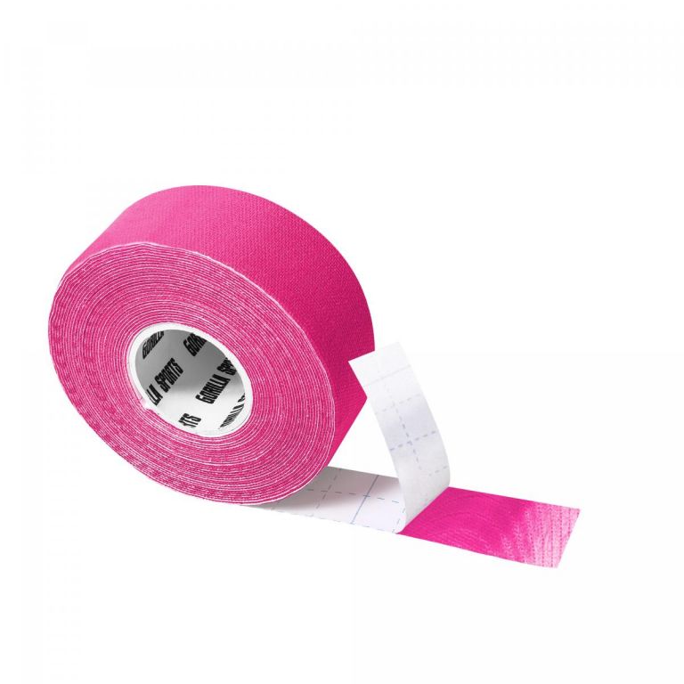 Gorilla Sports Tejpovacia páska, ružová, 2,5 cm