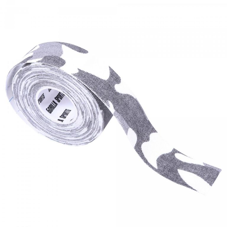 Gorilla Sports Tejpovací páska, šedá kamufláž, 2,5 cm