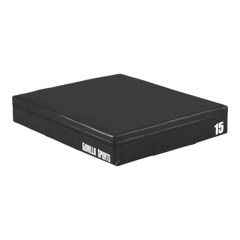Gorilla Sports Jump Box černý, 15 cm
