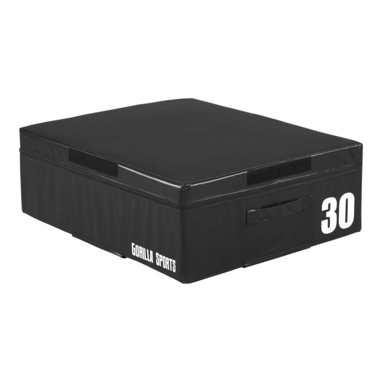 Gorilla Sports Jump Box černý, 30 cm