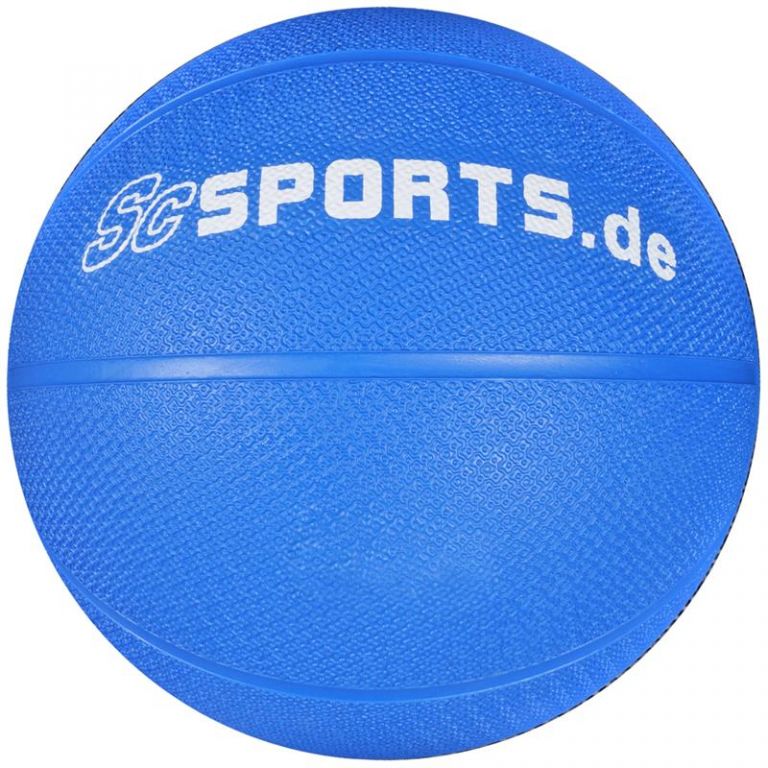 ScSPORTS Medicinbal gumový 8 kg, modrý