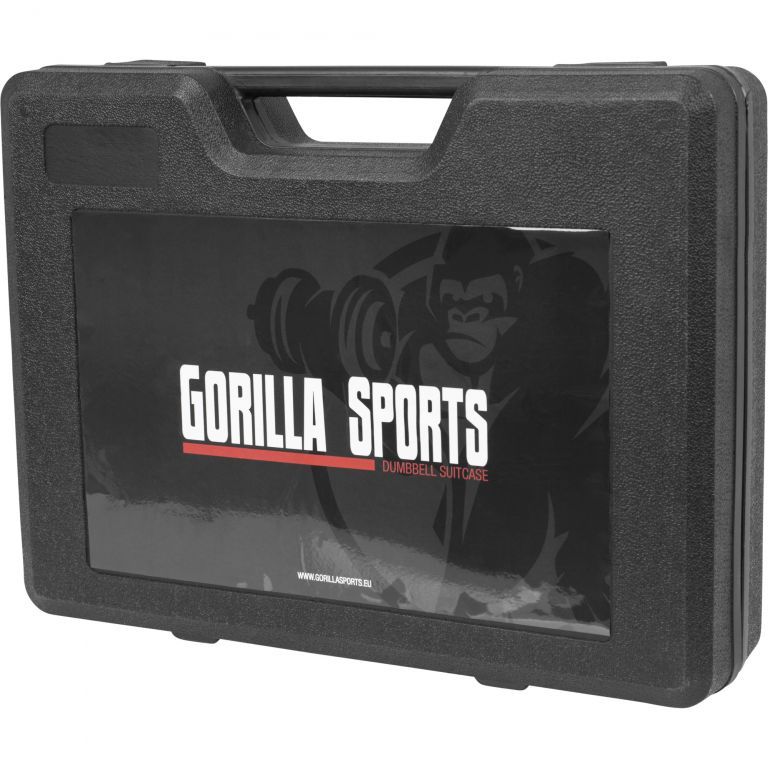 Gorilla Sports Sada pro fitness cvičení, černá