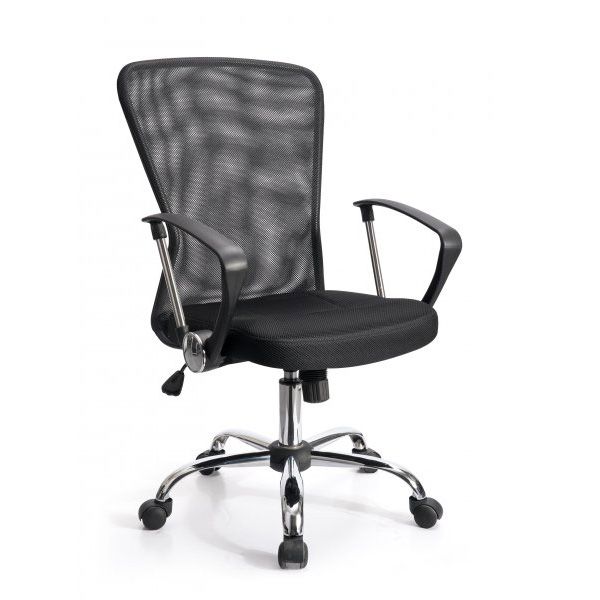 Kancelárska stolička - kreslo ALJAŠKA, čierna