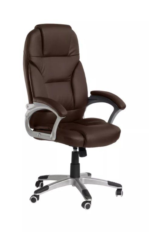 Kancelárska stolička - kreslo VERMONT, hnedá