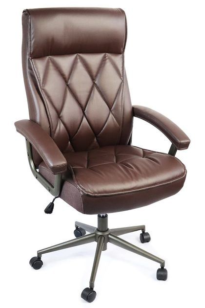 Kancelárska stolička Georgia - hnedá