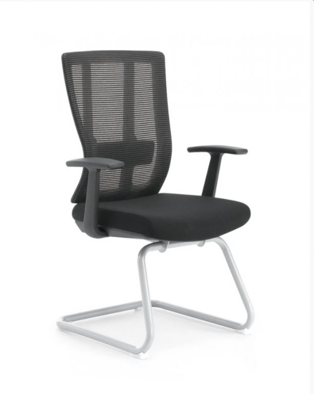 Kancelářská židle Delaware SKID - černá