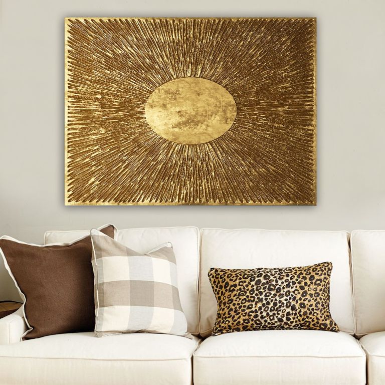 E-shop Dekorácia na plátne SUN, 70 x 100 cm