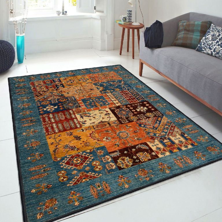 E-shop Bavlnený koberec, 160 x 230 cm, mix farieb