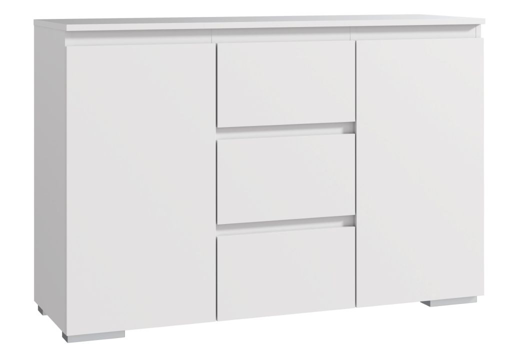 Komoda 120 cm, biela
