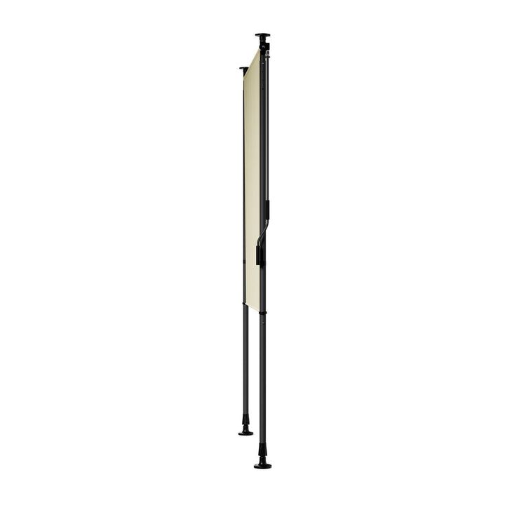 Zvislá markíza na balkón 100x228-316 cm, UV ochrana, béžová