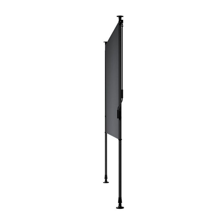 Zvislá markíza na balkón 200 x 228-316 cm, UV ochrana, sivá