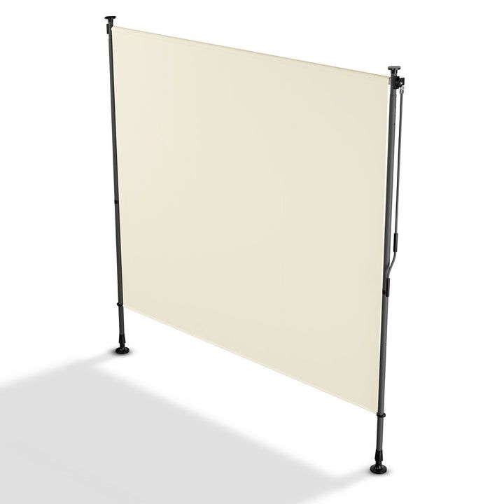 Svislá markýza na balkon 200x228-316 cm, UV ochrana, béžová