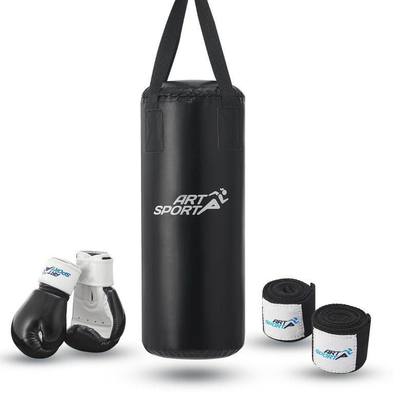 Boxovací set pro děti 8 kg s rukavicemi a bandážemi