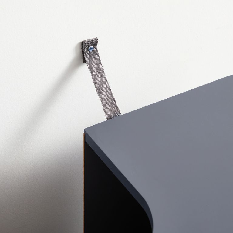 Kúpeľňová skrinka pod umývadlo 60x30x60 cm, sivá