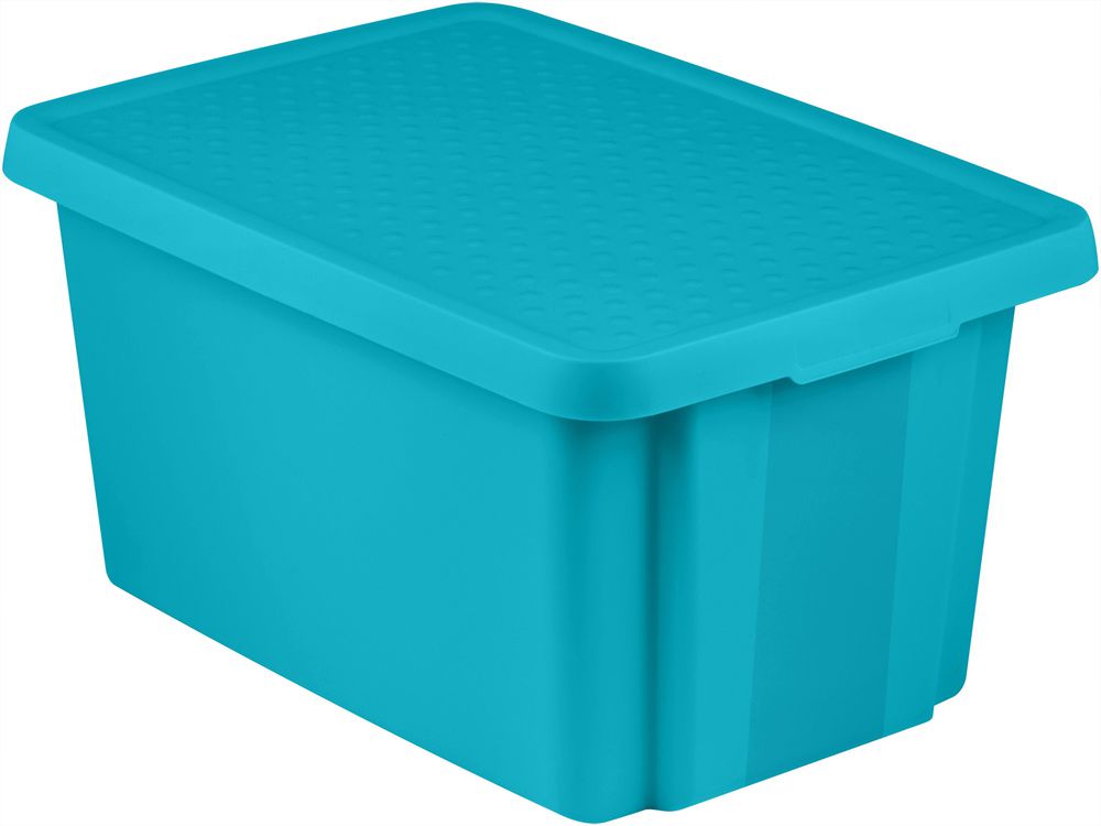 CURVER Úložný box s víkem 45L - modrý R41149
