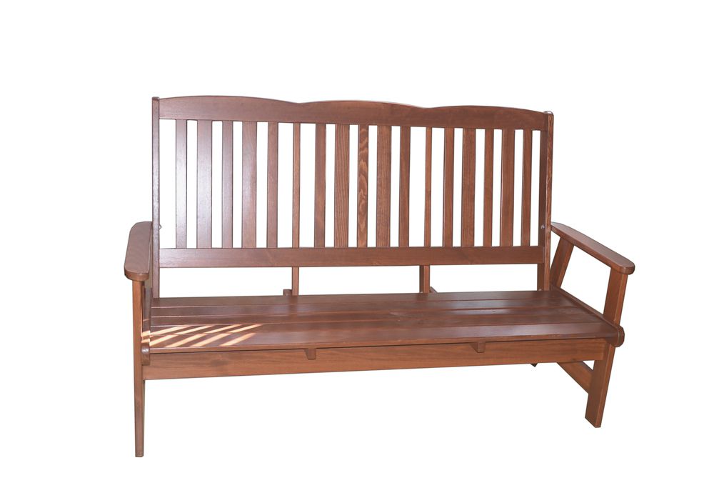 Rojaplast LUISA 41400 Zahradní dřevěná lavice třímístná