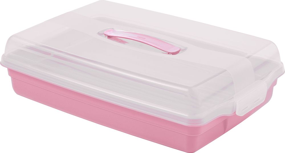 Plastový PARTY BOX - růžový